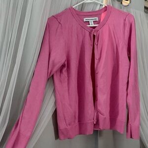 Amazon Essentials Pink Button-Up Cardigan